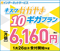 ネスクかがやき10ギガプラン